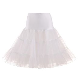 Casual jurken Bustle vintage balletjurk Uitstekend duurzame polyester vezel stof kogel jurk bruiloft rok tule bonel zonder petticoatscasual