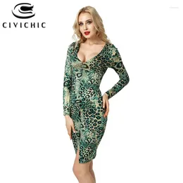 Casual jurken chic 2024 vrouwen sexy jurk club luipaard print feest jurk jurk diep v nek slank sukienka letnia bodycon ropa verano mujer drs43