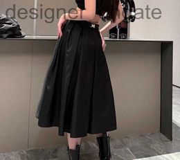 Robes décontractées DesignerDesigner femmes robe mode Robes décontractées été super grande jupe spectacle pantalon mince jupes de soirée noir Taille S-L VKDD