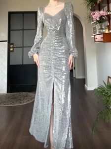 Robes décontractées robe gaine élégante occasion formelle grande taille robes de soirée de bal de Dubaï