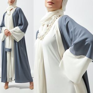 Eid musulmán Abaya para mujer vestido Oriente Medio Ramadán Marruecos caftán cárdigan largo Dubai Abayas Maxi bata Kimono turco islámico