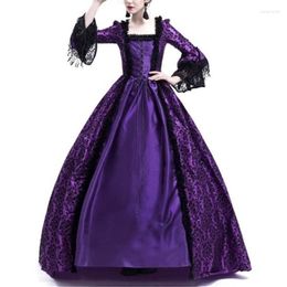 Casual jurken voor vrouwen Vestidos Medieval Party Princess Renaissance Cosplay Lace Lengte Lengte Jurk Maxi Vintage Gothic