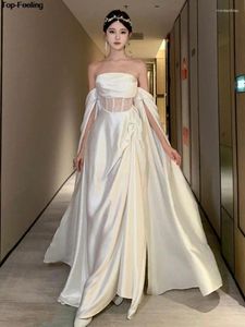 Casual Jurken Franse Romantische Witte Trouwjurk Elegant Hollow Out Backless Avondfeest Vrouwen Zomer Off Schouder Gewaad Mujers