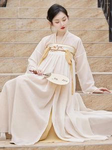 Robes décontractées Hanfu femme Style chinois fée élégant rétro scène Performance vêtements ancien romantique broderie luxe fête