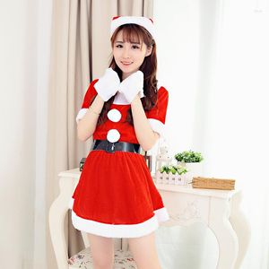 Casual jurken Miss Claus Dress Suit Vrouwen Kerstfeest Sexy Santa Outfits Cosplay Kostuums Hoodie Sweetie Unisex