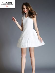 Robes décontractées OLOMM haute qualité robe de bal pour femmes taille jupe courte DHL livraison gratuite HR170412 230408