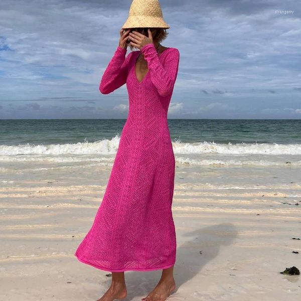 Vestidos casuales Pareo para mujeres 2023 Túnica de playa de verano