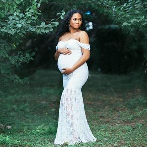 Casual jurken Zwangerschapskleding Pography Zwangerschap voor po shoot kleding Zwangere vrouwen Vestidos de Gravida schieten