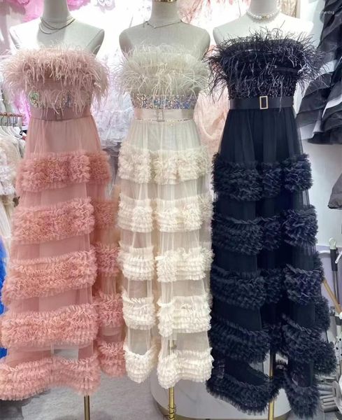 Vestidos casuales sexy sin tirantes con cintura alta lentejuelas vestidos midi fuera de los hombros sin mangas, dama fiesta de cumpleaños 2024 estilo