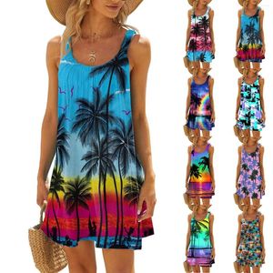 Casual jurken Maxi-jurk met split Damesmode Vest Vakantie Korte zomer Halter Junioren Formeel