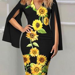 Casual Jurken Zomer Sexy Vrouwen Slim Fit Gedrukt Mode Vestidos Elegantes Para Mujer Body Midi Jurk Mulheres 2023 Robes du Soir