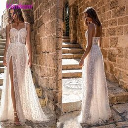 Vestidos casuales Vestido De tul femenino 2022 LaceSequins Robe De Soir adecuado para fiestas de talla grande mujer verano brillo hasta el suelo