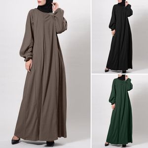 Robes décontractées femmes Abaya islamique lâche Caftan Robe vêtements mode Robe musulmane longue Caftan Maxi Abayas pour Robe
