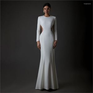 Casual Jurken Vrouwen Backless Lace-up Floor-length Jurk O-hals Slanke Onregelmatige Patchwork Trompet Lange Rokken Effen Sexy Elegent Party Club