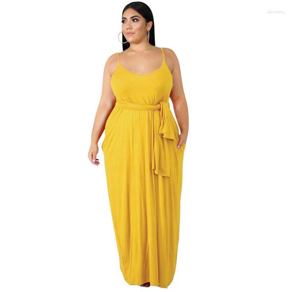 Robes décontractées femme sexy grande taille robe de soirée fête plus jupe