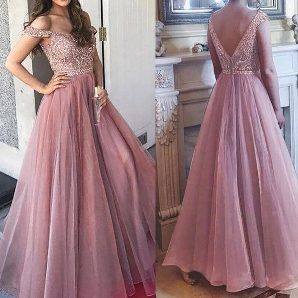 Robes décontractées femmes fronde mariage élégant épaule vaporeux rose à lacets demoiselle d'honneur printemps été 2023 court moyen Long Style fête