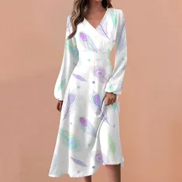 Vestidos casuales para mujeres primavera y otoño