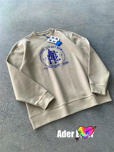 Sweat-shirt imprimé brodé décontracté pour hommes et femmes, sweat à capuche avec Logo de haute qualité 1:1, col ras du cou