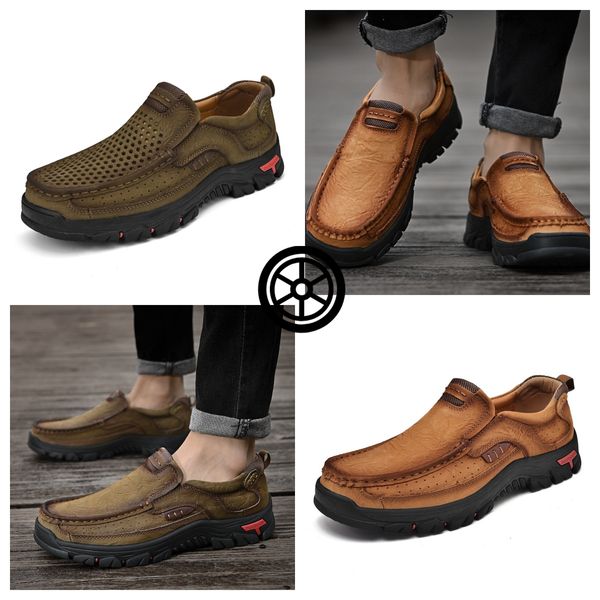 Zapatos explosivos casuales Mocasines de cuero de gran tamaño para hombres casuales para hombres GAILeisure Venta caliente para hombres clásicos para hombres Nuevas llegadas zapatos prácticos con ventilación portátil size38-51