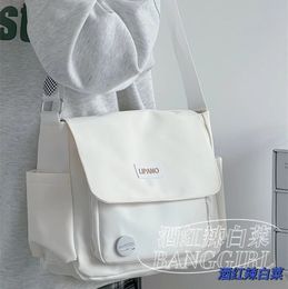 Sac messager décontracté pour femmes, sacs à bandoulière de Style japonais pour filles, grand sac en Nylon, sacs à main et bourses Bolso Mujer 240109