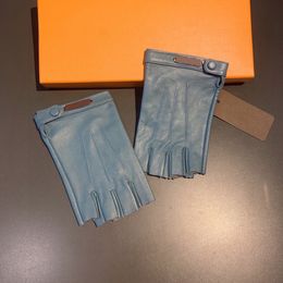 Guantes de manopla sin dedos casuales Guantes de terciopelo cálidos para exteriores Manoplas de invierno de cachemira Ciclismo Guantes de motocicleta con caja