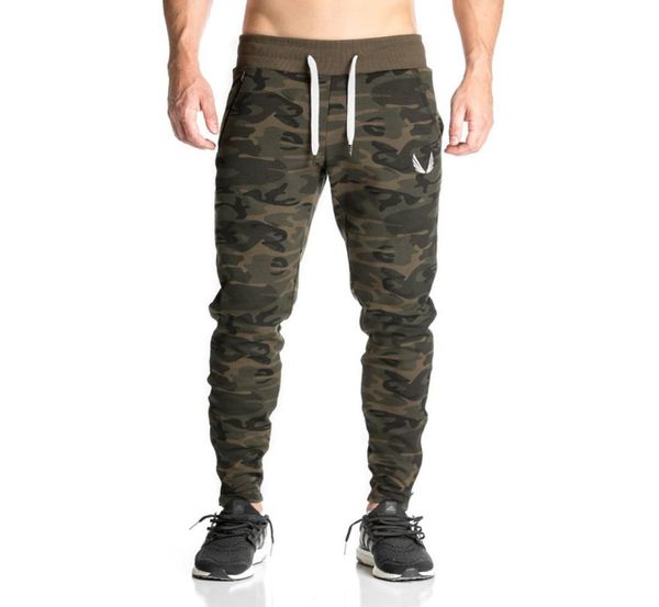 Pantalones de gimnasia de camuflaje de chándal casual ajustado Pantalones de sudor elásticos Pantalones de sudor elásticos Gimnasio de gimnasio 4676595