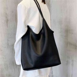 Casual grande capacité fourre-tout concepteur femmes sacs à main et sacs à main de luxe en cuir PU femme sacs à bandoulière dame hobos sacs grand café G220531