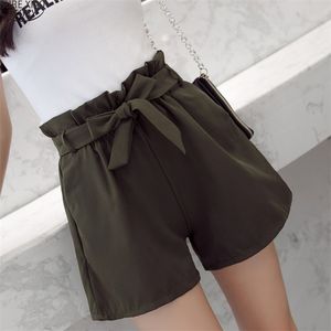 Casual losse shorts vrouwen mini hoge taille elegante wijde been zomer harajuku koreaanse feminino 8768 50 210506