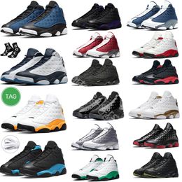 Casual Melo Classe de 2002 13s 13 Chaussures de basket-ball Atmosphère Gris Starfish Chicago Noir Royal Cat Flint University Français Bleu Bred Navy Playoff JordrQn