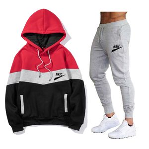 Casual Mannen Merk Trainingspakken Lente Pak Sportkleding Twee Stukken Sets 2022 Oversize Lange Mouw Sweatshirts Joggingbroek Mannelijke