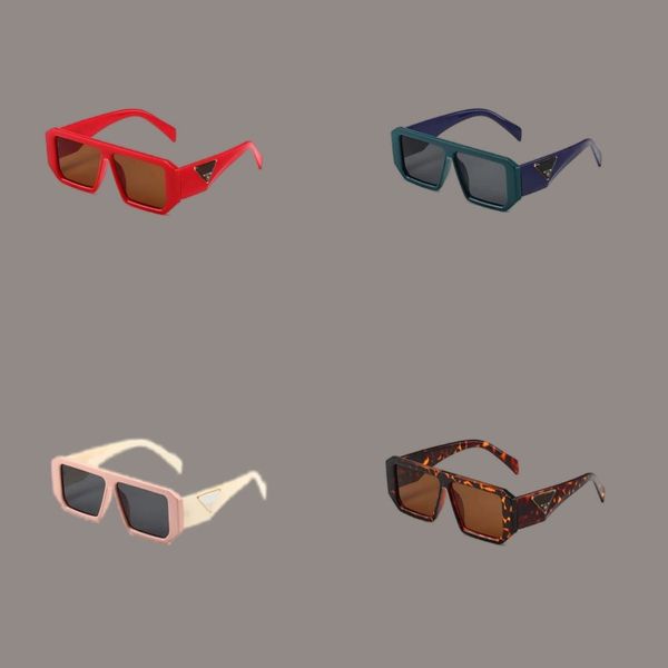 Lunettes de soleil de designer pour hommes occasionnels rectangle rose plein cadre lentilles uv400 lunettes de luxe voyage conduite sonnenbrillen lunettes de couleur mixte mode hj072 C4