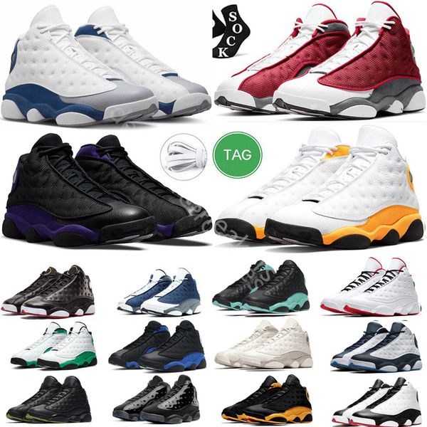 Chaussures de basket-ball pour hommes occasionnels Court Purple Atmosphere Grey Starfish Chicago Black Royal Cat Flint University French Blue Bred Navy Playoff Red JordrQn