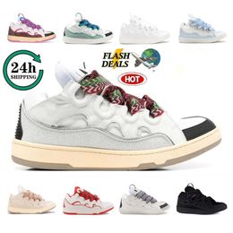 Designer pour hommes décontractés nouvelles chaussures équilibrées de luxe Curb Sole Factory Langfan Bread Sneakers Moral Training Ins Fashion Dad Youth Spring