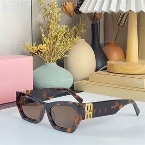 Lunettes de soleil pour hommes occasionnels designers femmes lunettes de soleil cadre ovale miu lunettes rouge noir blanc imprimé léopard gafas de sol conduite lunettes de designer de luxe hj07