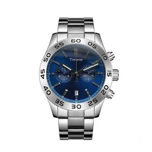 Montre pour hommes décontractée 43mm chronographe mouvement à quartz montres de créateur Relogio Masculino horloge masculine montre de luxe montres-bracelets