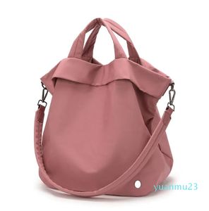 Casual messenger schoudertassen rugzak vrouwen 19L grote capaciteit crossbody gym yogo tas ll31 80335K