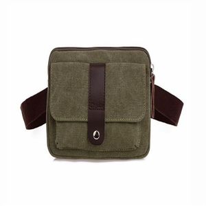 Casual multi -functie vintage vierkante mannen canvas taille gordeltas vrijetijdsheuvre fanny pack mannelijke bum tassen markt handelaar taille geldtas voor 279o