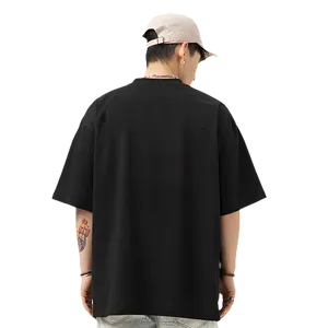 Casual nieuw T -shirt Ademend short mouw outdoor mannen tops T -stukken zwart oversized merkkleding