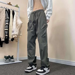 Pantalon décontracté de la version coréenne masculine tendance multi-poche personnalisée beau High Street 2024 Spring New Ins Pants K4795-P47