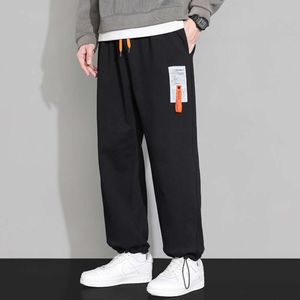 Pantalon décontracté, leggings sportifs pour hommes, pantalon recadré personnalisé de rue, style de rue pour hommes, pantalon Wei, cool et beau pantalon pour hommes