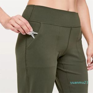 Pantalons décontractés Sport de mode en plein air sur Align Jogger pantalon façonnage Yoga séchage rapide course Gym Women039s Bottoms333