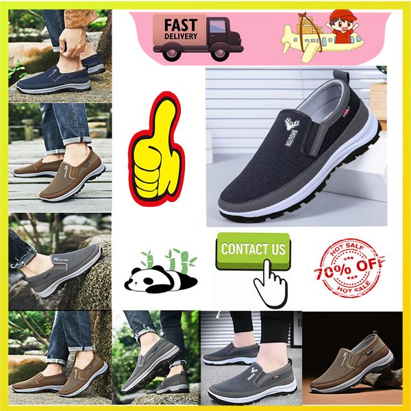 Zapatos de diseñador de plataforma casual para mujeres mayores de mediana edad hombre Caminar a paso ligero Bordado de otoño Cómodo resistente al desgaste suela suave zapatillas de deporte