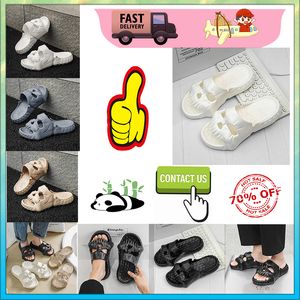 Casual Platform Skeleton Head Grappig Eén woord Drag slippers zomer sliders heren dames regenboog sandalen zacht dik kussen slipper cloud slide