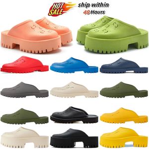 Designer Sandales Slippers Slide Slide Slider Sandale Slip pour femmes G Glou