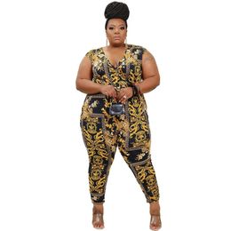 Casual Rompers Femmes Combinaison Sans Manches Sexy Moulante Taille Haute Dames Plus Taille S Drop En Gros 211102