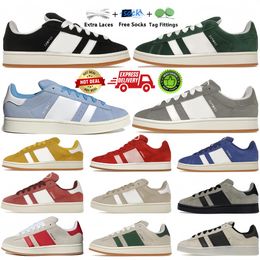 Chaussures décontractées 00S Chaussures d'école pour hommes femmes végétaliennes blanc gomme collégial d'équipe verte noire sneakers de créateurs extérieurs entraîneurs sportifs