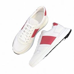 Chaussures décontractées Hommes PRAX 01 Baskets en cuir Chaussures à plateforme Designer Semelle en caoutchouc Mesh Trainer luxe Noir Blanc 8 Couleurs