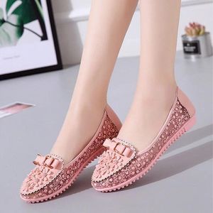 Zapatos informales 2024 Flats de ballet para mujeres Aprendible Summer Summer Light Slip-On Flat Damas Mocasfas Comfortamiento Caminata