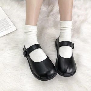 Casual Schoenen 2024 Japanse Stijl Mary Jane Vrouwen Vintage Zachte Zus Meisjes Platte Platform Student Lolita Womenwer4