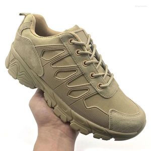 Chaussures décontractées 2024 Bottes de combat tactique à haut niveau extérieur Trainage des bottes de combat masculin Les fans de l'armée déserte les baskets légères hommes